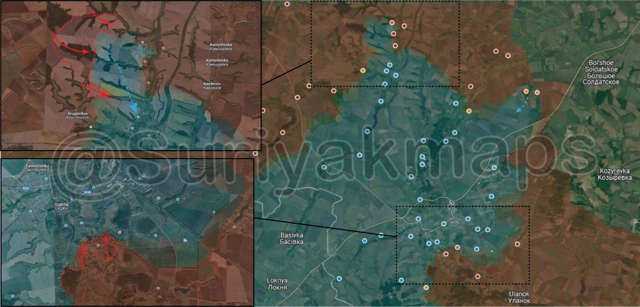 Suriyak maps. Suriyak maps